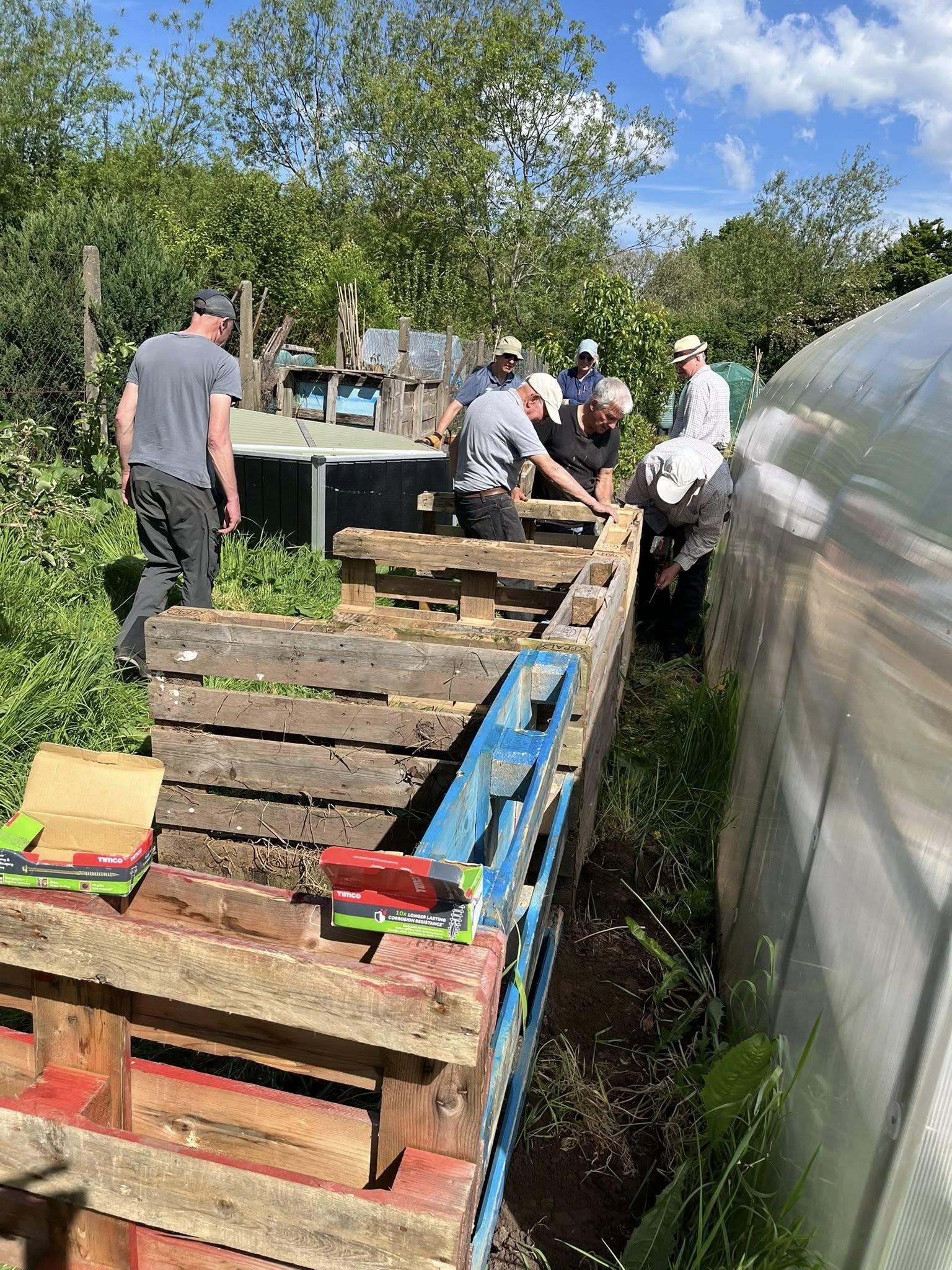 compost bay building